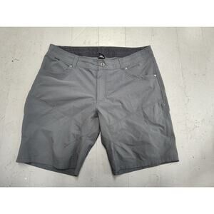 🔥 KÜHL Men’s Gray Shift Amphibia Chino Shorts – Size 40 – Nylon Performance –